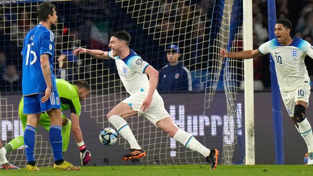 Kualifikasi Euro 2024: Inggris Atasi Perlawanan Italia di Diego Armando Maradona Stadium