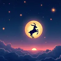 logo ramalan zodiak capricorn (sumber: AI generated)