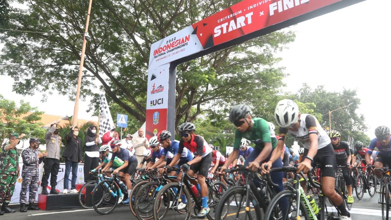 Kejuraan Nasional (Kejurnas) Balap Sepeda, Indonesia National Championship (INC) 2022 di Banyuwangi (Istimewa)