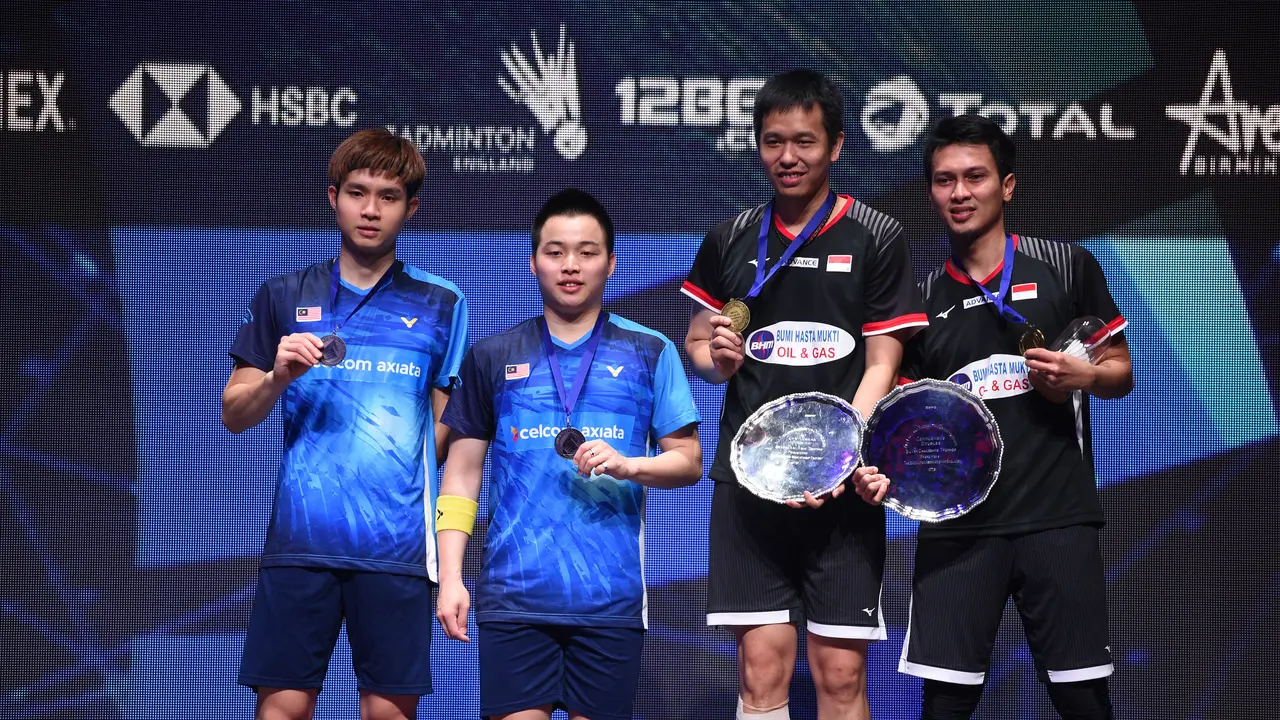 Hendra Setiawan/Mohammad Ahsan Raih Gelar Juara All England 2019