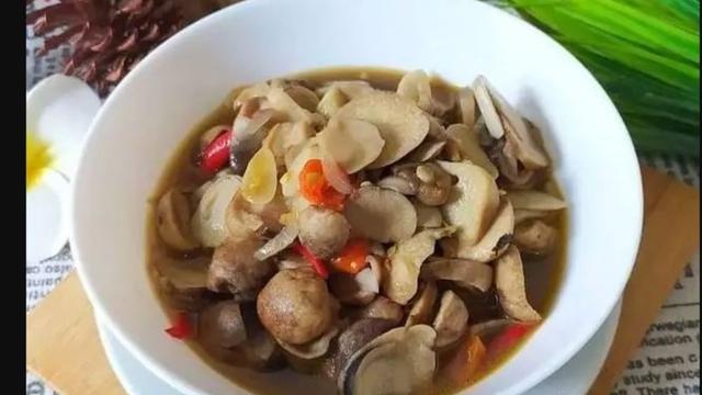Tumis Jamur Sawit Saus Tiram