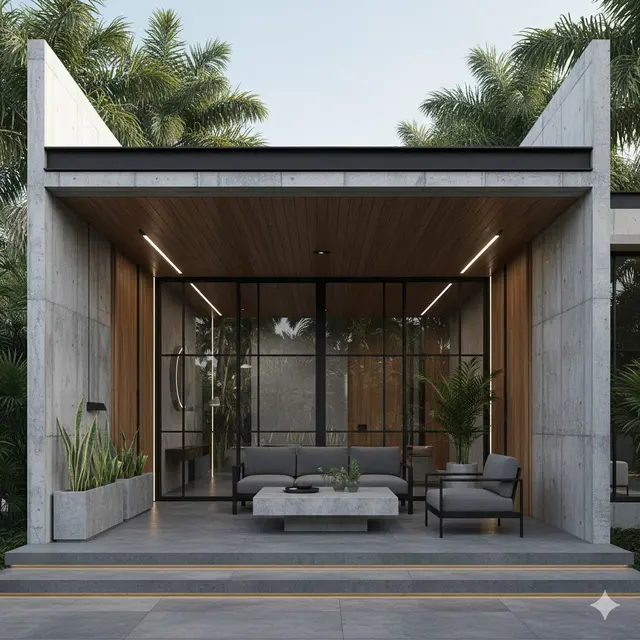 Teras Modern Industrial