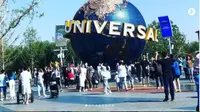 Dibuka 20 September 2021, Tiket Pembukaan Universal Studios Beijing Ludes Terjual. (dok.Instagram @houhou188/https://www.instagram.com/p/CTqlIVBL-CS/Henry)