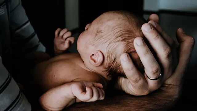 Ilustrasi bayi laki-laki