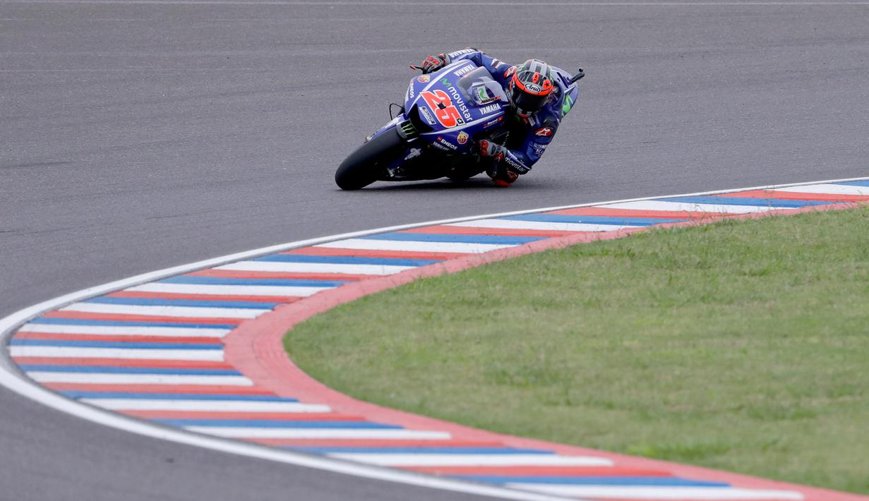 Maverick Vinales Rajai MotoGP Argentina Foto Liputan6com