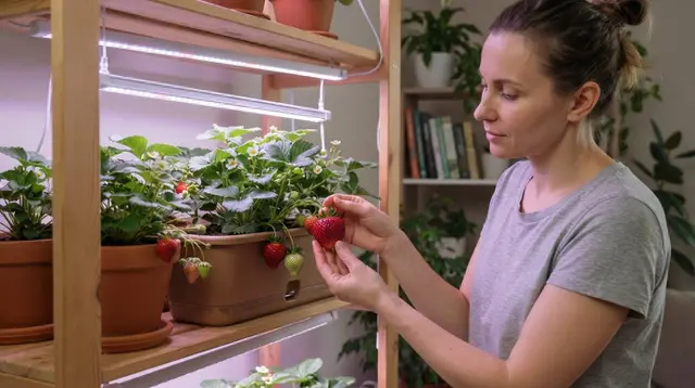 Cara Menanam Stroberi di Dalam Ruangan, 7 Langkah untuk Panen Buah Segar Setiap Hari