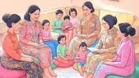 Jokowi mengunggah ucapan Hari Ibu 2024 melalui poster yang diduga gambar AI. (dok. Instagram @jokowi/https://www.instagram.com/p/DD3yK-CvrRz/)