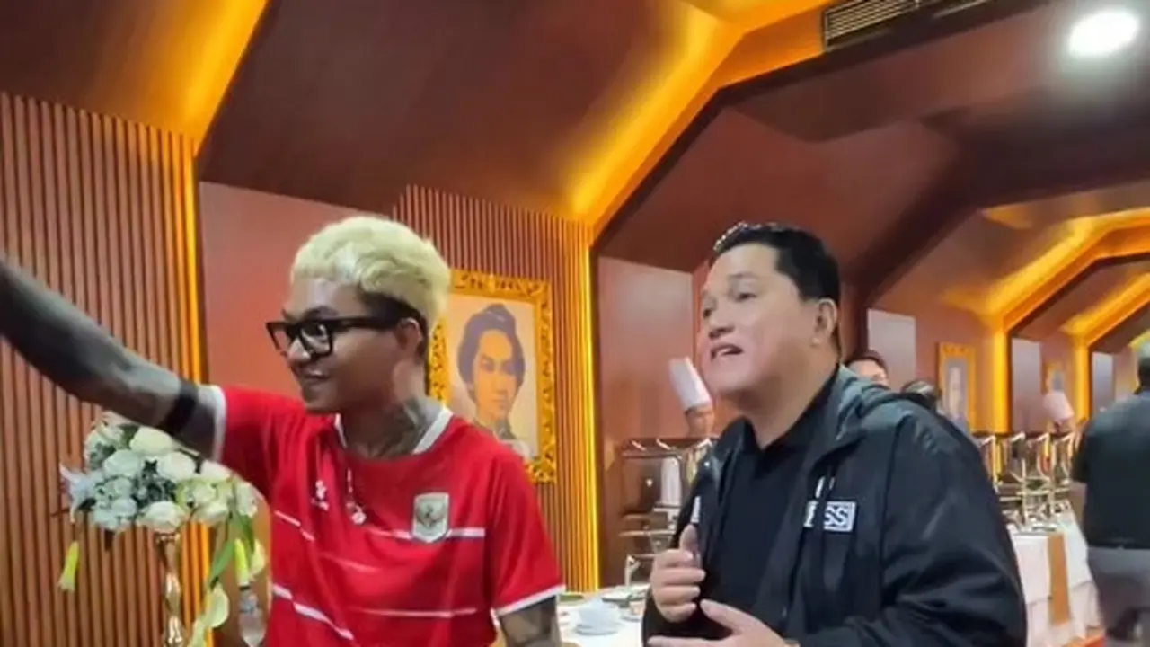 Reza Arap dan Erick Thohir