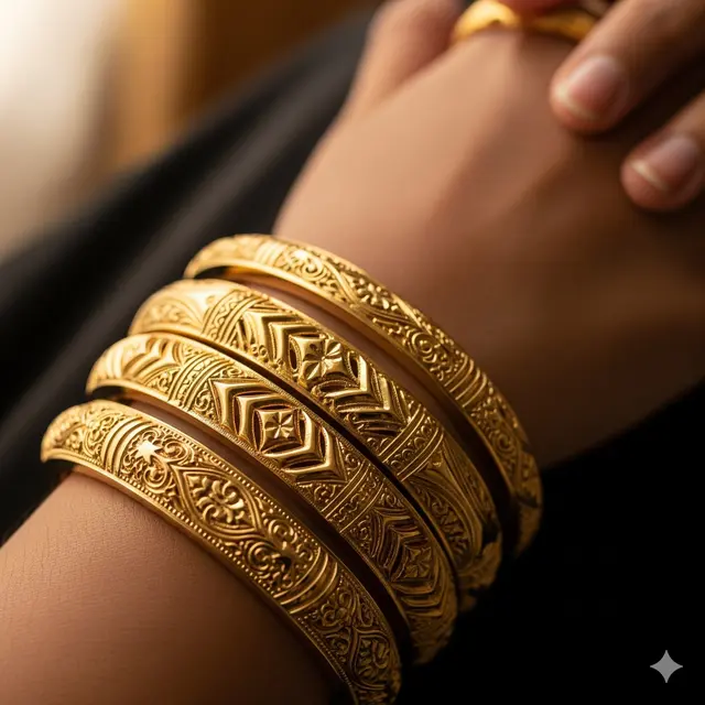 Gelang Keroncong Motif Tradisional Jawa 20 Gram