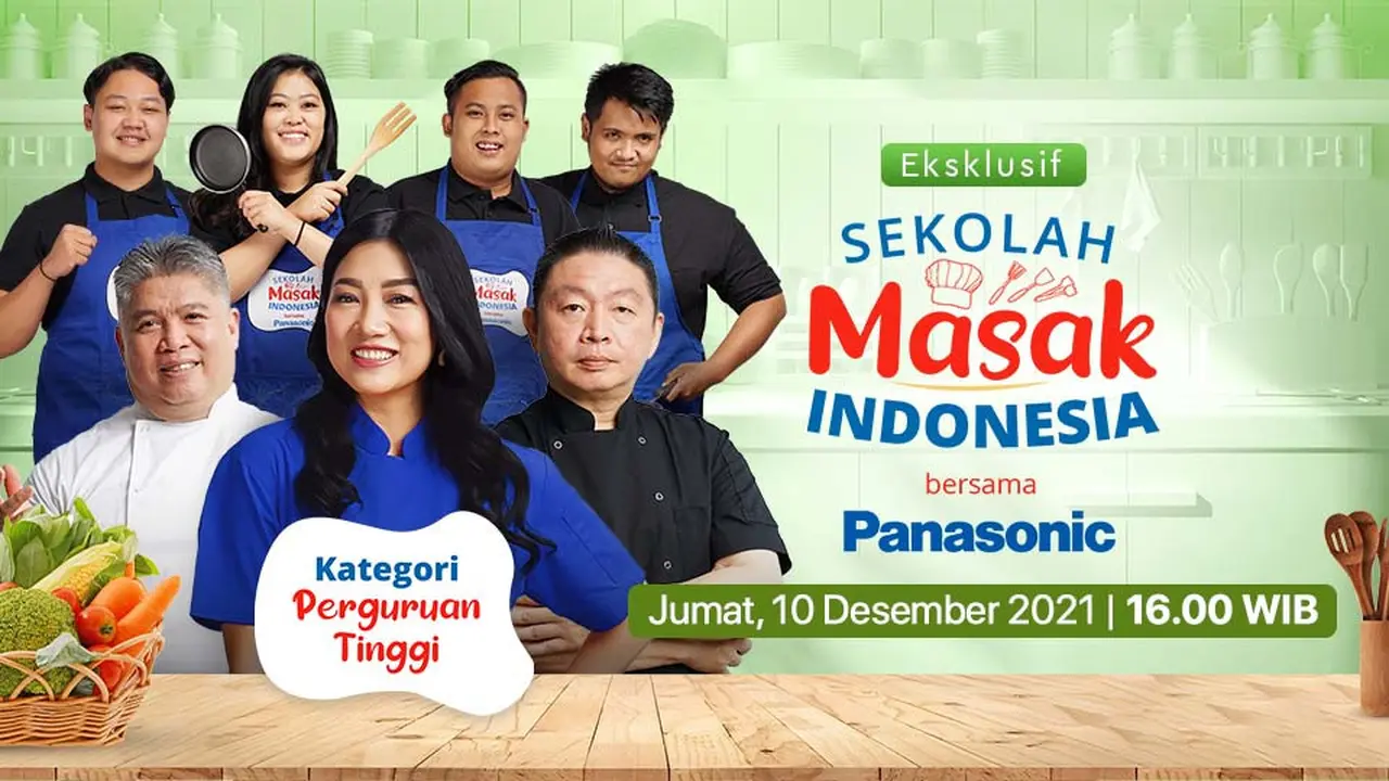 Live Streaming Sekolah Masak Indonesia Episode 4 Kategori Perguruan Tinggi