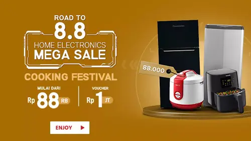 Mumpung Ada Promo 8.8 Home Electronic Mega Sale, Ini 4 Elektronik