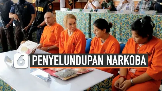 VIDEO: Selundupkan Narkoba ke Bali, 4 WNA Ditangkap