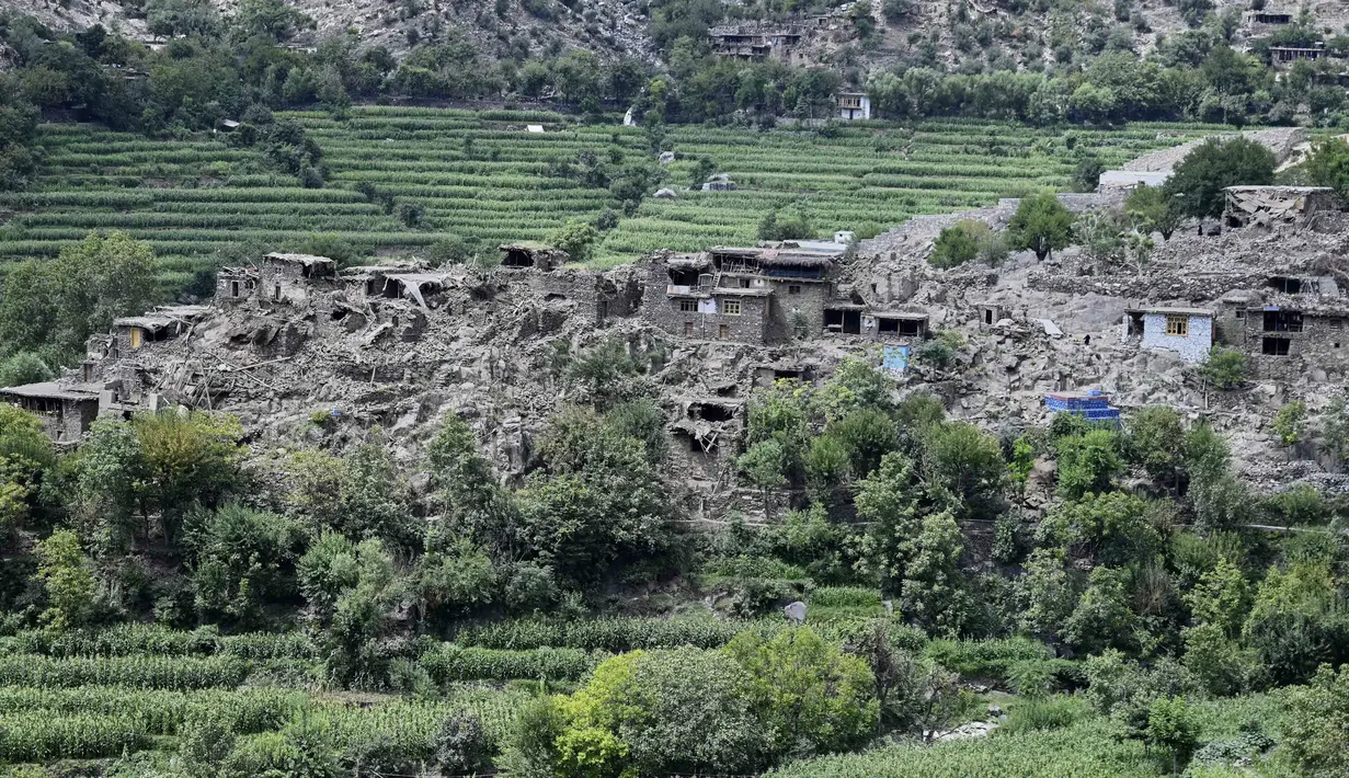Juru bicara pemerintah Taliban, Zabihullah Mujahid mengatakan pada Selasa (2/9/2025) bahwa jumlah korban tewas akibat gempa di Afghanistan timur telah melonjak menjadi lebih dari 1.400 jiwa. (AP Photo/Nava Jamshidi)
