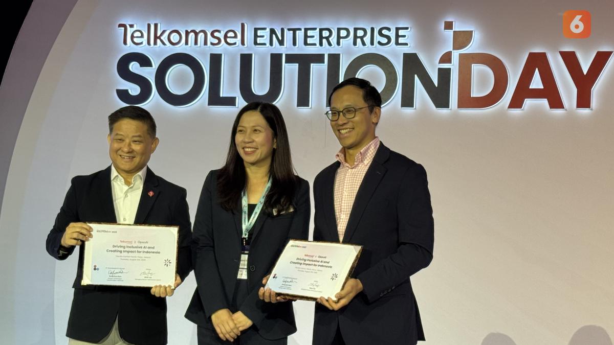 Telkomsel dan OpenAI Teken MoU di Solution Day 2025, Siap Bawa AI Inklusif ke Indonesia