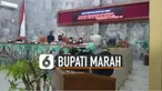 Bupati Iti Octavia Jayabaya emosi terhadap salah satu anggota fraksi yang mengatakan Pemkab Lebak tidak memberikan pengawalan ketat saat ambulans yang membawa jenazah Ketua DPRD Lebak Dindin Nurohmat.