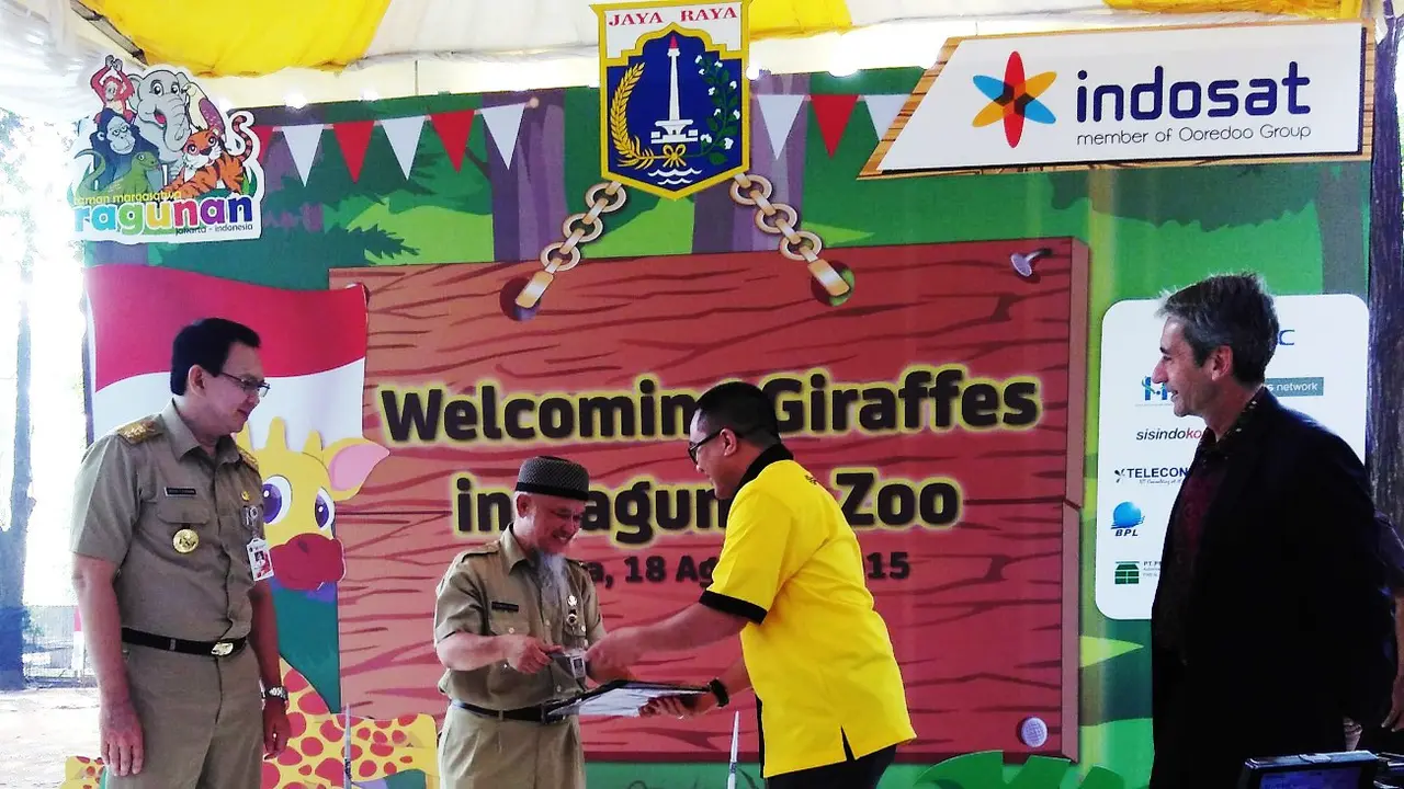 Basuki Tjahja Purnama Gubernur DKI - Taman Margasatwa Ragunan 0815