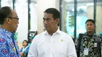 Menteri Pertanian, Amran Sulaiman saat menghadiri Pembukaan Acara Bimbingan Teknis Pengelolaan Komoditas Hortikultura Skala Rumah Tangga di Makassar, Kamis (22/8/2024). (Foto: Istimewa)