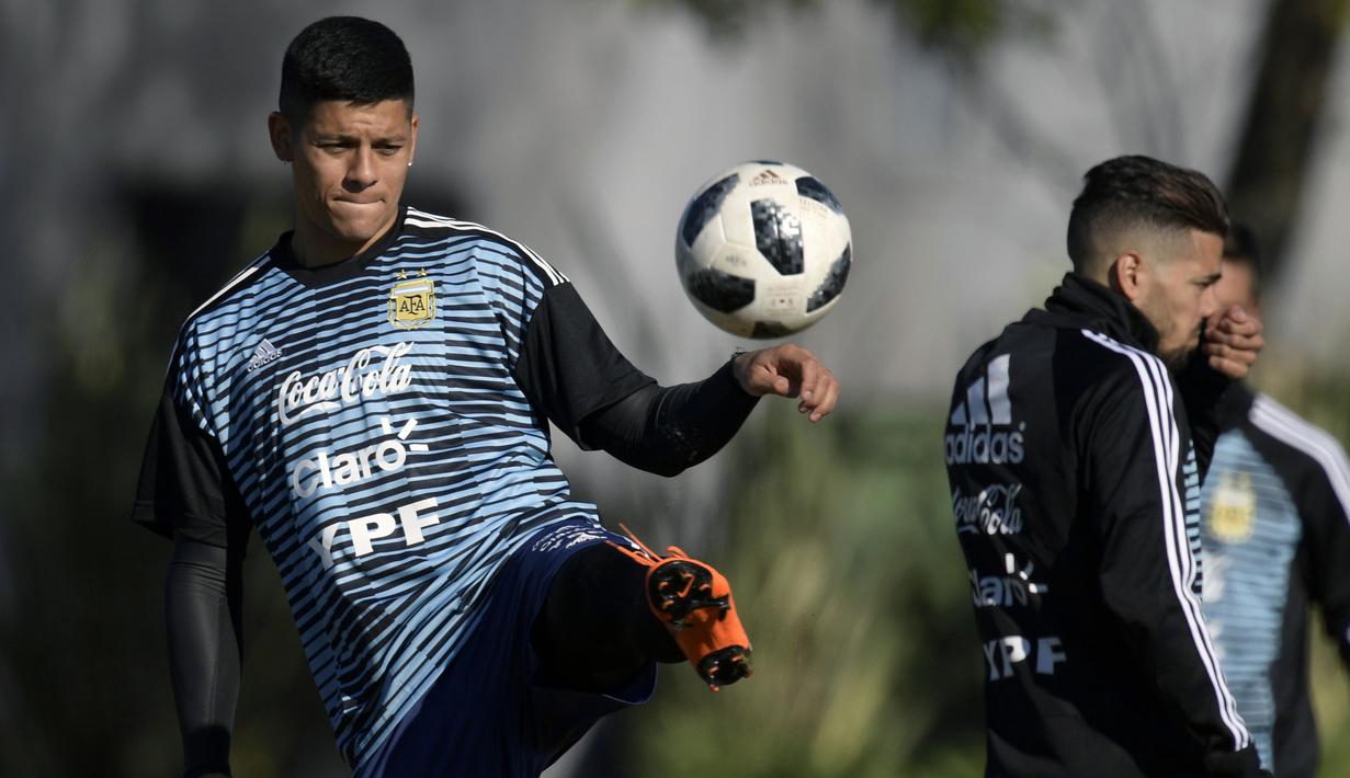 FOTO: Lionel Messi Mulai Latihan bersama Timnas Argentina
