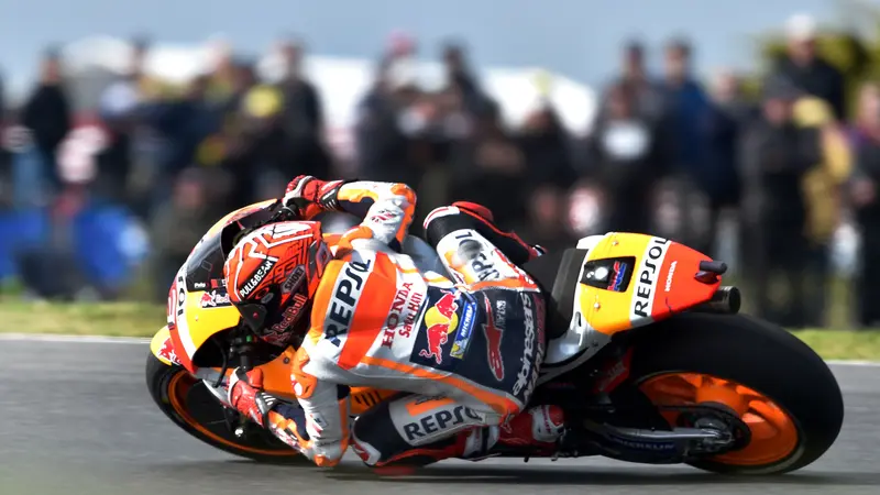 Lewati Duel Sengit, Marquez Juara MotoGP Australia