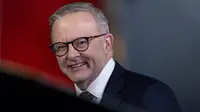 Diketahui, Anthony Albanese kembali dilantik sebagai Perdana Menteri Australia, pada Selasa (13/5/2025) waktu setempat. Dan Indonesia menjadi negara pertama yang dikunjungi pada kepemimpinannya di periode kedua ini. (YASUYOSHI CHIBA/AFP)
