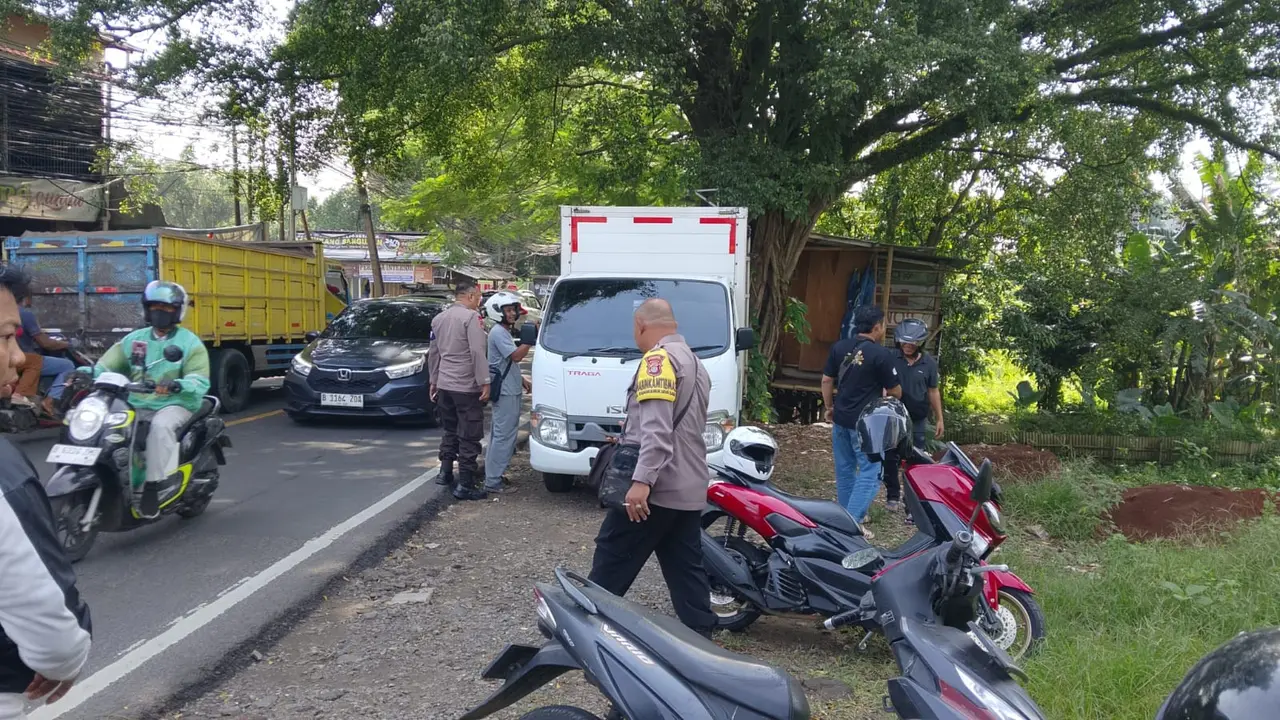 Truk mogok di Depok ternyata hasil curian
