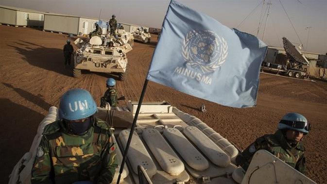 Ilustrasi pasukan penjaga perdamaian PBB (Marco Dormino/AP)