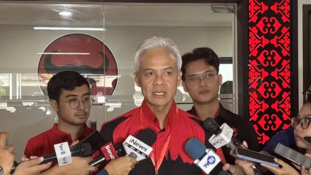 Ganjar Pranowo Usai Memberi Pembekalan Kepala Daerah PDIP se-Indonesia