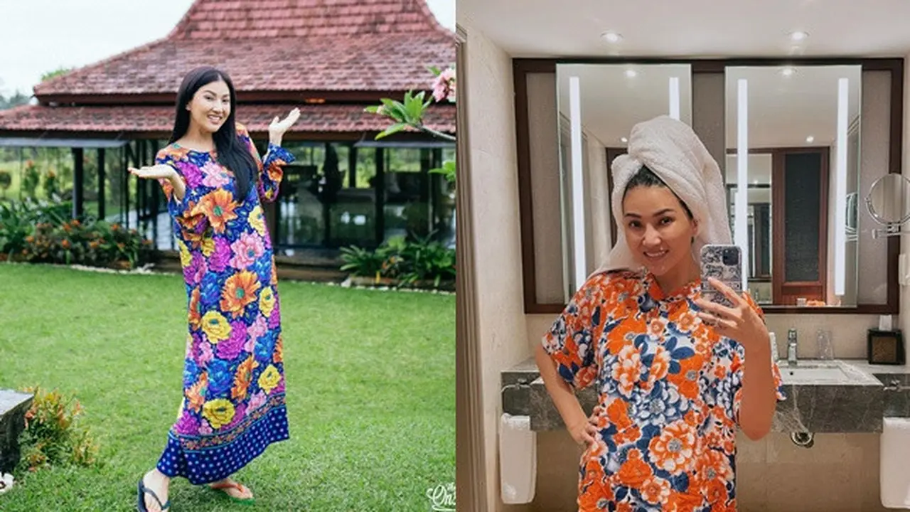 7 Potret Terbaru Sarwendah Pakai Daster, Sederhana Tapi Memesona