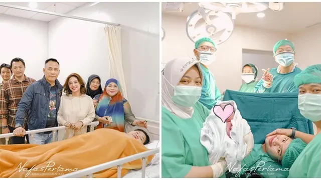 6 Potret Perjalanan Kehamilan Rosa Meldianti, Lahiran Ditemani Dewi Perssik