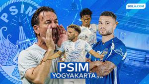 Ilustrasi PSIM Yogyakarta. (Bola.com/Gregah Nurikhsani)