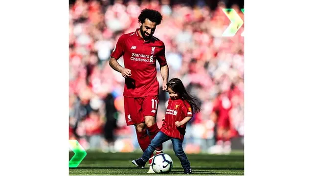 5 Potret Cantiknya Makka, Anak Mohamed Salah