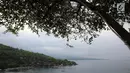 Suasana kawasan wisata Pantai Amed di Bali, Selasa (5/12). Erupsi Gunung Agung membuat sektor pariwisata di Pulau Dewata, terutama wilayah Amed sepi dari wisatawan, baik lokal maupun mancanegara. (Liputan6.com/Immanuel Antonius)