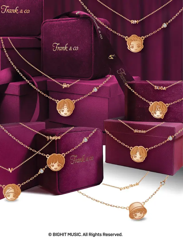 Diamond Necklace Frank & co.'s TinyTAN Special Collection