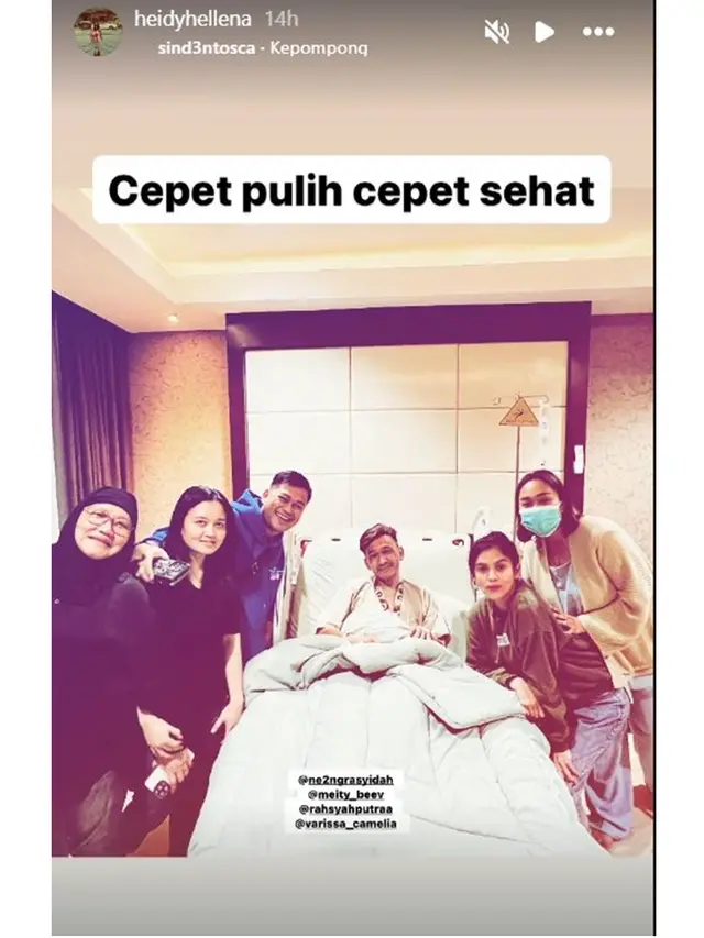 6 Potret Sarwendah Jenguk Ruben Onsu di RS, Ungkap Penyebab Sang Suami Ambruk
