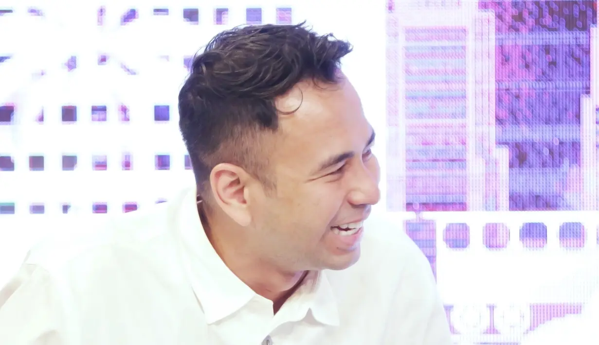 Raffi Ahmad acara Koplo Superstar (Bambang E Ros/Fimela.com)