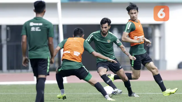 Piala AFF 2018 : Latihan Timnas Indonesia