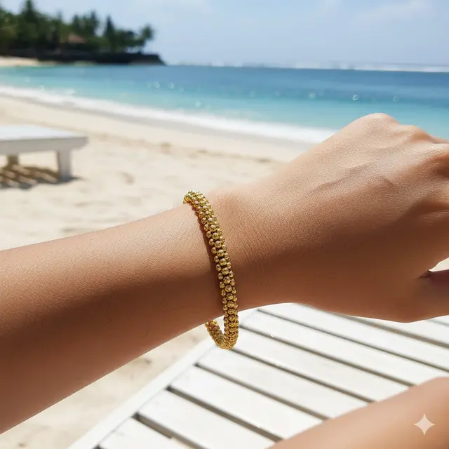 Model Gelang Emas Simpel yang Gampang Dijual Lagi