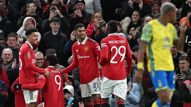Ekspresi Jadon Sancho saat Kembali Merumput Bersama Manchester United
