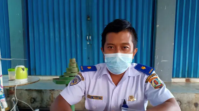 Kepala Seksi Pemeliharaan Prasarana Lalu Lintas dan PJU Dishub Kota Balikpapan, Dody Yulianto
