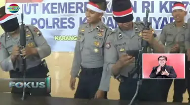 Berbagai macam lomba unik sambut peringatan HUT ke-72 Republik Indonesia.