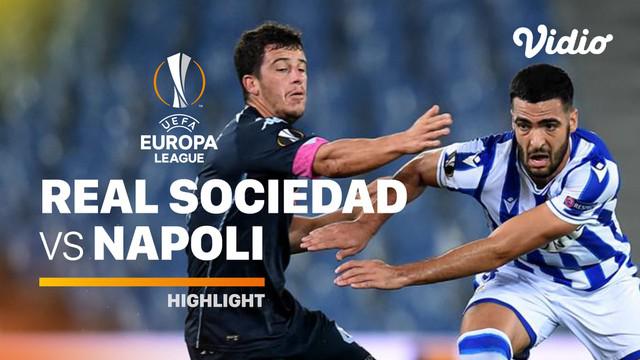 Berita video highlights Liga Europa 2020/2021 laga Grup F antara Real Sociedad melawan Napoli yang berakhir dengan skor 0-1, Jumat (30/10/2020) dinihari WIB.