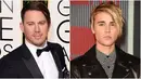 Di ajang tahunan bergengsi Golden Globe Awards 2016, Channing Tatum menjadi pusat perhatian lantaran gaya rambut poni lemparnya yang disebut-sebut mirip dengan poni khas Justin Bieber.  (AFP/Bintang.com)