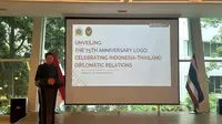 Indonesia dan Thailand Luncurkan Logo Perayaan 75 Tahun Hubungan Diplomatik