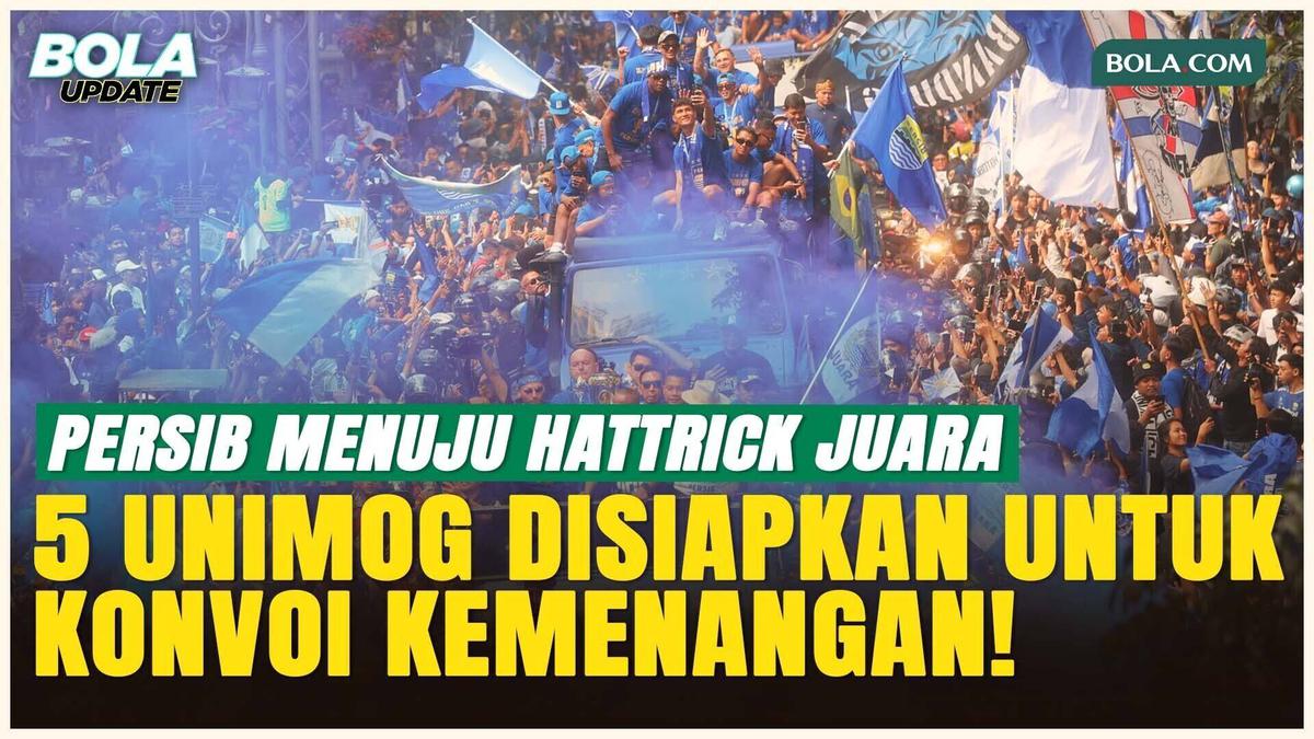 Gokil! Empat Generasi Persib Juara Akan Ikut Konvoi Pakai 5 Unit Unimog