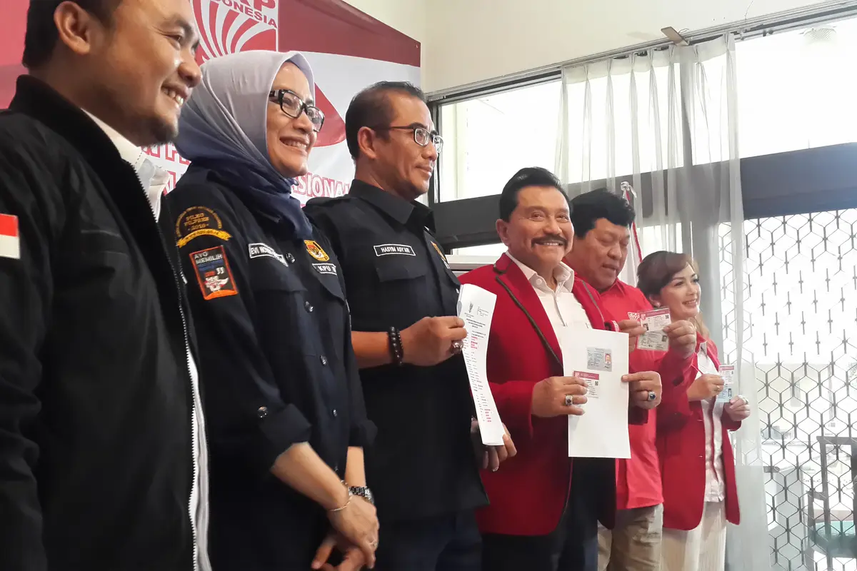 Partai Hendropriyono Belum Lolos Verifikasi Faktual KPU (Liputan6.com/Putu Merta SP)