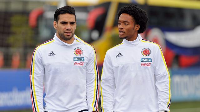 Radamel Falcao dan Juan Cuadrado