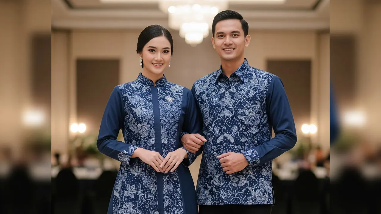 Model Atasan Batik Couple Sarimbit Terbaru