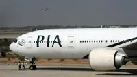 Pesawat Pakistan International Airlines (PIA). (AFP)