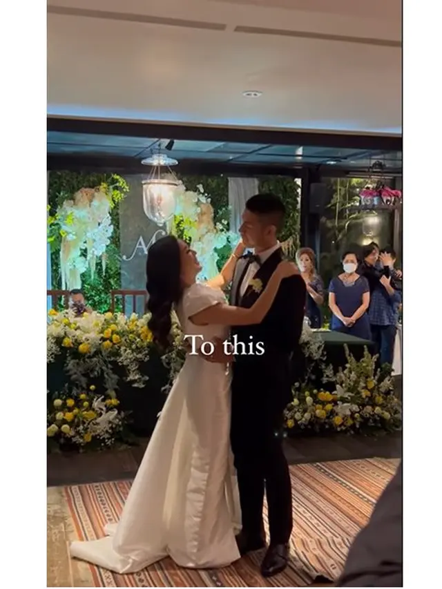 6 Momen Pernikahan Michelle Wanda 'Layangan Putus', Digelar Secara Intimate