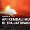 Api kembali Muncul di TPA Jatiwaringin